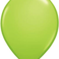 Lime Green Qualatex 11inch Balloons 10 per package, empty