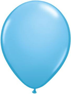 pale blue Qualatex 11inch Balloons ,10 per package, empty