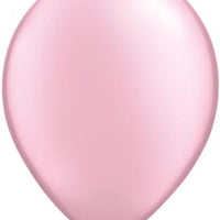 pearl pink 11 inch qualatex balloons, 10 count