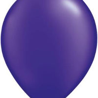 pearl quartz purple 11 inch qualatex balloons, 10 count