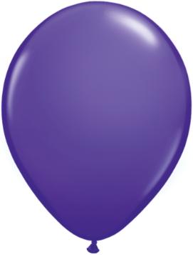 purple violet Qualatex 11inch Balloons ,10 per package, empty