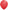 red Qualatex 11inch Balloons ,10 per package, empty