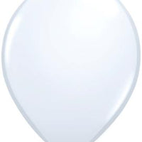 white Qualatex 11inch Balloons ,10 per package, empty